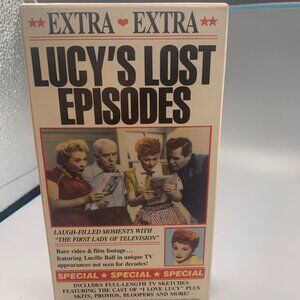 1989 Lucy's Lost Episodes VHS Tape